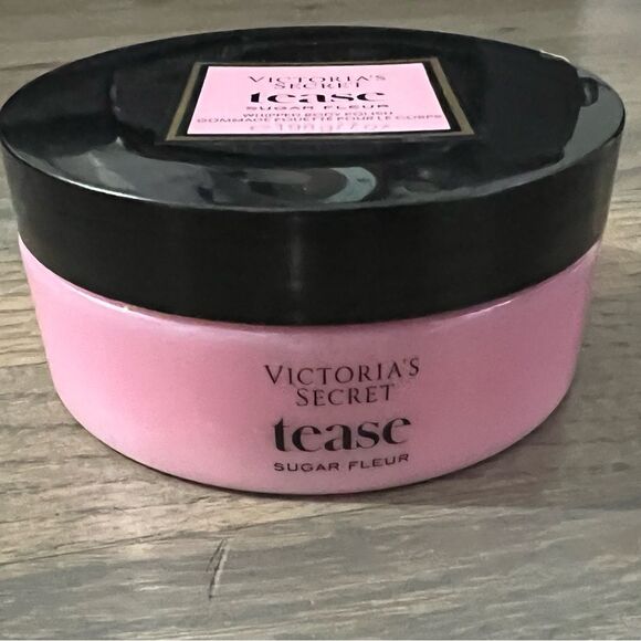 Victoria's Secret Tease Sugar Fleur Whipped Body Polish Scrub Exfoliant .7 oz